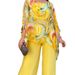 Women's Clothing New Color Chiffon Suit Casual Round Neck Printed Two Piece Suit_ecoleips.com