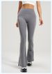 K New Striped Flared Pants For Running, Nude, Elastic, Sports, Fitness, High Waist, Hip Lifting, Yoga Pants For Women_ecoleips.com