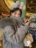 girl Pink Korean Style Loose Slimming Workwear Cotton Jacket For Women 2025 Winter New Design Couple Thickened Parka_ecoleips.com