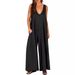 independent Site 2026 Summer Fresh Casual Pocket Thin Women's Jumpsuit_ecoleips.com