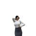 Aria Basics Aria Basics European American Fashion Spring And Autumn Long-sleeve Half-high Collar T-shirt, Sexy Tight-fitting Top, Slim-fit_ecoleips.com