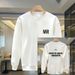 FW25 Matching Couple Cotton Crew Neck Sweatshirt - His & Hers_ecoleips.com
