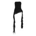 2026 Cross-Border European And American Style Spring New Women's Solid Color Slim Street Fashion Off-Shoulder Sleeveless_ecoleips.com