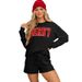 Verve 2025 Autumn New Multi-Pocket Long Sleeve Two-Piece Set For Women With Personalized Letter Print Casual Outfit_ecoleips.com