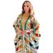 Women's Clothing Women's Middle Eastern Fashion Striped Bat Sleeve Muslim Tank Coat Two Piece Abaya Dress Modest Abaya Dress_ecoleips.com