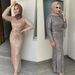 sequined tassel slim dress dress Muslim clothing_ecoleips.com