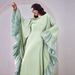 Verve 2025 New Muslim Fashion Elegant Dubai Islamic Arab Robe Batwing Sleeve Cover-up_ecoleips.com
