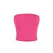 Aria Basics Aria Basics Solid Color Elastic Strapless Tank Top For Women 2024, Cross-border European And American Style, Off-shoulder Sexy Top,_ecoleips.com