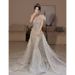 Mermaid Wedding Dress 2026 New Light Gauze, French Style, Suitable For Petite Brides, High-quality Main Fabric,_ecoleips.com