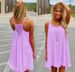 Spaghetti Strap Dress With Mesh Patchwork And Backless Chiffon Design_ecoleips.com