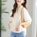 Women's Clothing Summer Beautiful Age Reducing Small Shirt Top Chic Shirt_ecoleips.com