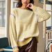 2026 Autumn Winter European And American Knitted Top Striped Round Neck Pullover New Loose Long Sleeve Sweater_ecoleips.com