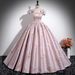 Elegant Princess Tutu Dress For Coming Of Age Ceremony, Bridal Banquet & Solo Performances – Versatile Party Dress With Embroidered Details_ecoleips.com