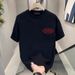 Women's Clothing Oversized Cotton T-Shirt Soft Black Short Sleeve Tee With Trendy Graphic Prints Loose Fit (Multiple Sizes & Designs Available)_ecoleips.com