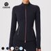 Women's Long Sleeve Yoga Top Slim Fit Double Zipper Quick Drying Outdoor Running Fitness Jacket_ecoleips.com