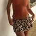 Talenza Sexy Daisy Floral Mini Skirt For Women Elastic High Waist Streetwear Skirt Female Fashion Casual Comfortable Slim Skirt_ecoleips.com