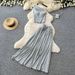 Off Shoulder Midi Skirt Set Women's Relaxed Style Slimming Elegant Fashion Summer High Waisted_ecoleips.com