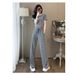 2025 Women's Summer Sports Slimming Design Waist-Cinching Top Wide-Leg Pants Two-Piece Set_ecoleips.com