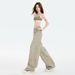 Wholesale American Retro High-waisted Loose Wide-leg Pants With Tie-dye Print, Niche Design Straight-leg Jeans For Women_ecoleips.com