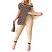 2024 Autumn European And American Women's Hot-Selling Two-Piece Irregular Fashion Long Pants Set_ecoleips.com