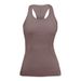High Elastic Seamless Tight Summer Women's Sleeveless Quick Drying Sweat Absorbent Breathable Knitted Skin Friendly Fitness Sports Yoga Vest_ecoleips.com