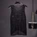 BINGBING Sequin Beaded Sleeveless Top – Sheer Knit Mesh T-Shirt (Camouflage/White/Black) | Glamorous & Trendy_ecoleips.com