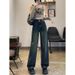 Women's Straight-leg Jeans, 2026 New Model, High-waisted, Petite-friendly, Wide-leg Pants, Leg-lengthening Design,_ecoleips.com