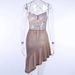 2025 Fashion Sequins Dresses Glitter Dresses For Women Straped Criss-Cross Bandage Backless Mermaid Dresses Club Wear Evening Pa_ecoleips.com