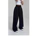 2025 Cross-Border European And American Independent Station Casual Wide-Leg Draped Versatile Slimming Solid Color_ecoleips.com