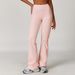 Women's Clothing High Waisted Brushed Yoga Pants Women's Tight Fitting Wide Leg Flare Sports Fitness Micro Flare Pants_ecoleips.com