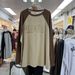 Women's Clothing Mm 300 Pounds Plus Size Contrast Color Raglan Sleeve T Shirt Mid Length Casual Bottoming Shirt Top Female_ecoleips.com
