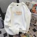 FW25 Matching Couple Cotton Crew Neck Sweatshirt - His & Hers_ecoleips.com