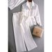 Women's Clothing Capable Temperament Women's Clothing High End Salty Light Mature Professional White Shirt Wide Leg Pants Two Piece Suit_ecoleips.com