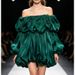 Women's Korean Style Off-Shoulder Blouse Ruffled Lantern Sleeves Chic Fashionable Versatile Spring Top_ecoleips.com