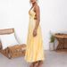 Women's Clothing New Suspenders Pleated Women's Suspenders Elegant Sexy Banquet Backless Dress_ecoleips.com