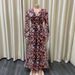 C8439 New Autumn/Winter Fashion Casual European And American Women's Clothing Print Wide-Leg Long-Sleeve African_ecoleips.com