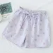 Women Cotton Shorts Double Gauze Home Pajama Pants Sleep Bottoms Summer Casual Beach Pants Sleep Wear Lounge Pajama Shorts_ecoleips.com