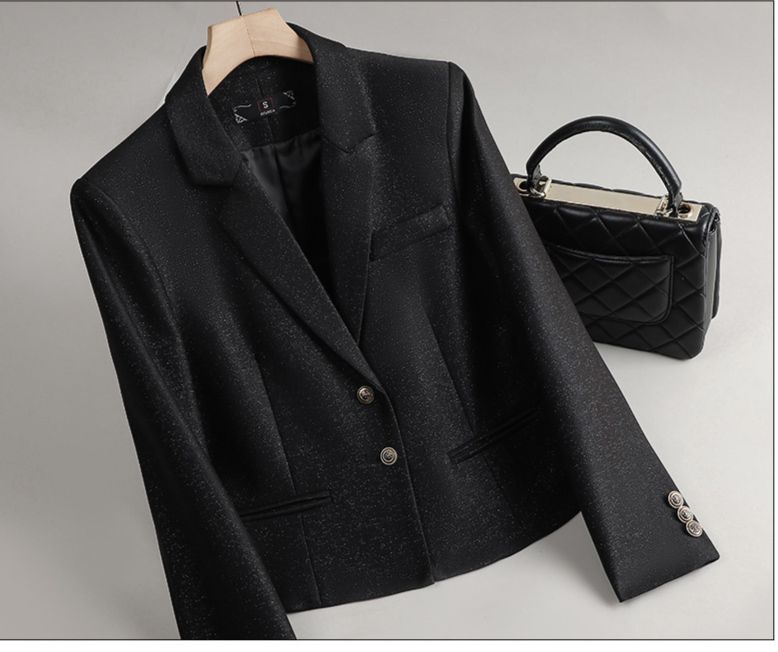 Women's Clothing Fashion Temperament Cardigan Suit Professional Wear Casual Work Clothes Suit Jacket_ecoleips.com