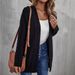 2024 European And American Women's Fashion V-neck Cross-border Autumn/Winter New Elegant Cardigan Sweater_ecoleips.com