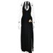 2025 European And American Cross-border Women's Summer New Fashion Sexy Backless Jumpsuit With Lace-up Slit Skirt Set_ecoleips.com