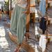 Women's Clothing Casual Wide Leg Cotton Linen Pants Spring Summer Loose Skinny Beach Trousers_ecoleips.com