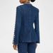 K New Fashion Heavy Industry Nail Bead Cowboy Jacket Pants Set Two Piece Set_ecoleips.com
