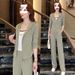 Fashionable Casual Suit For Women, New Spring/autumn 2025 Model, Petite-sized Cardigan With Hood, Age-reducing_ecoleips.com