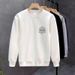 FW25 Matching Couple Cotton Crew Neck Sweatshirt - His & Hers_ecoleips.com