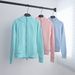 Women's Clothing Scuba Slim Fit Fleece Lined Hooded Sweatshirt Cardigan Casual Sports Jacket For Women In Stock_ecoleips.com