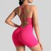 LazyZoom Backless Fitness Wear Quick-Dry Jumpsuit Sports Yoga Clothing Set High-End Summer_ecoleips.com