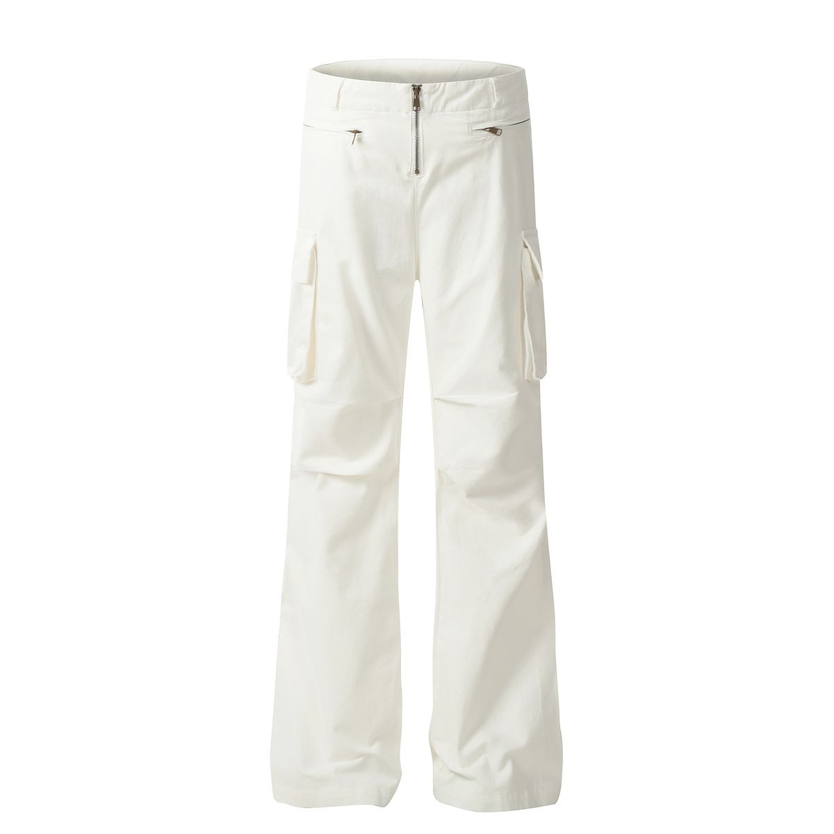 OREETA Slim Design Micro Pull American Autumn Loose And Versatile High Street Work Pants For Women_ecoleips.com