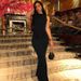 Women's Clothing Summer New Fashion Temperament Slim Pleated Solid Color Short Sleeved Dress_ecoleips.com