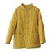 girl 100% And Clothing Sand Washed Linen Vintage Artistic Loose Stand Collar Short Jacket Women's Cotton Coat_ecoleips.com