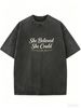Inspirational Slogan Women's Clothing, Loose And Casual T-shirts With Positive And Uplifting Designs._ecoleips.com